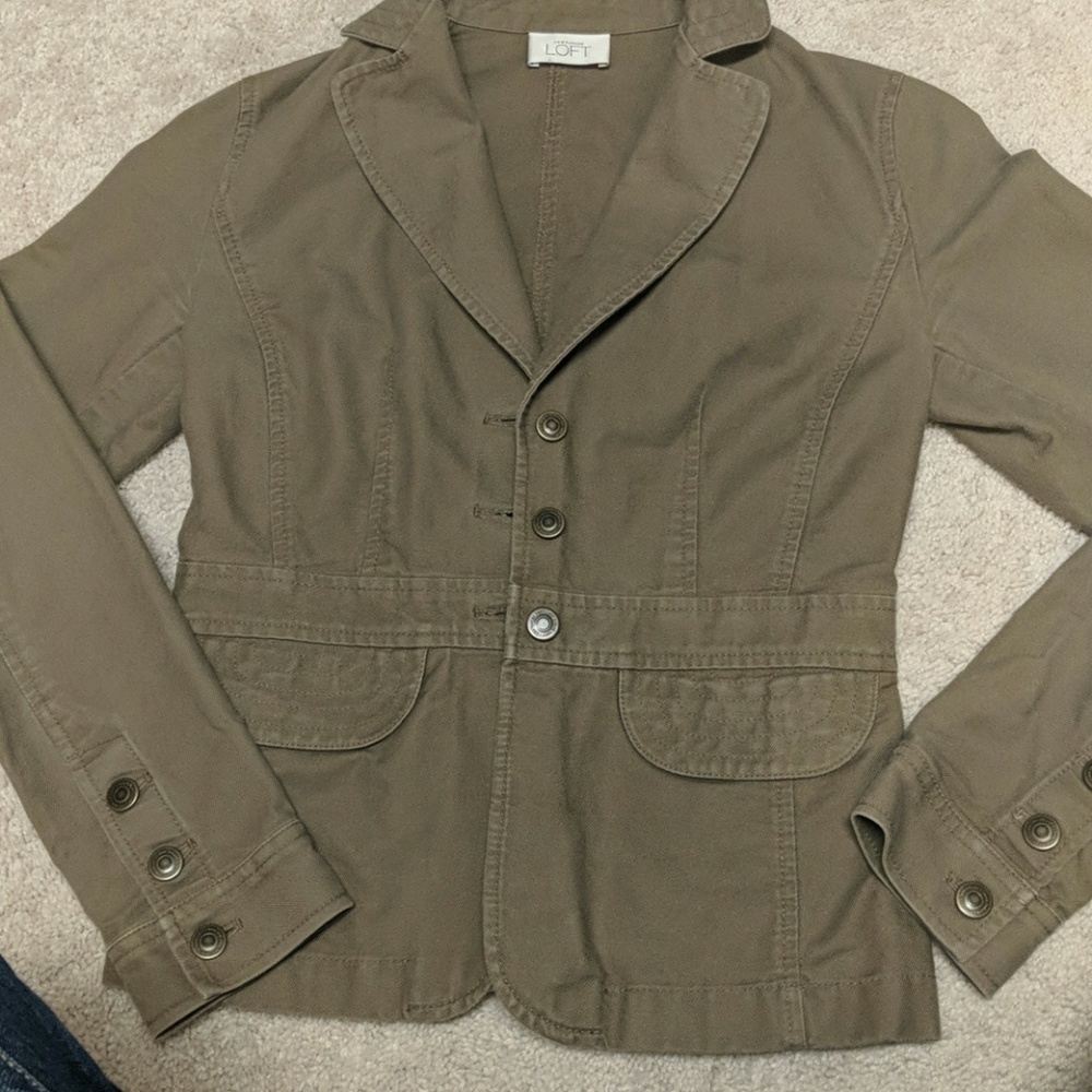 Ann Taylor Loft cotton jacket, XS